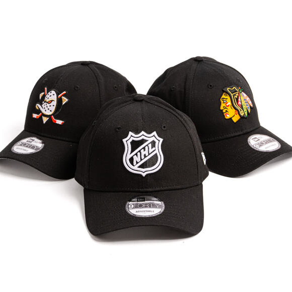 Kappe New Era - NHL 9FORTY - NHL All Over - Black