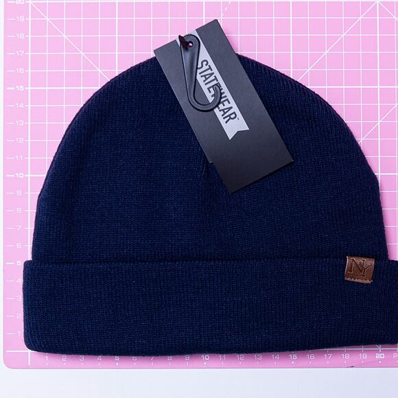 Mütze Statewear - Morris Hipster Beanie Dark Navy