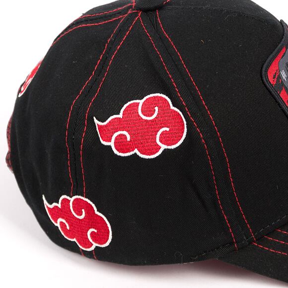 Kappe Capslab - Trucker Naruto - Itachi Clouds - Black