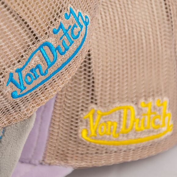 Kappe Von Dutch Trucker Kent Velvet Lilac/Sand