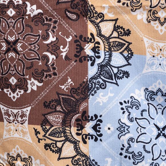 Jacke Karl Kani OG Block Paisley College Jacke hellblau/multicolor