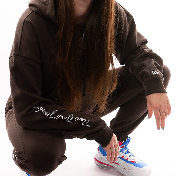 Damen Trainerhose New Era MLB Lifestyle Joggers - NY Yankees - Brown / White