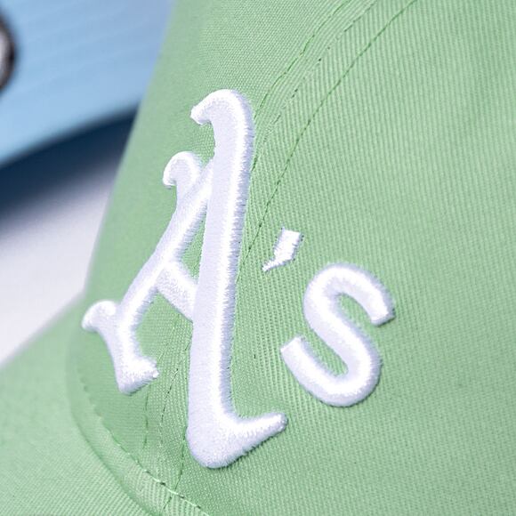 Kappe New Era 9TWENTY MLB League Essential Oakland Athletics - Green Fig / White