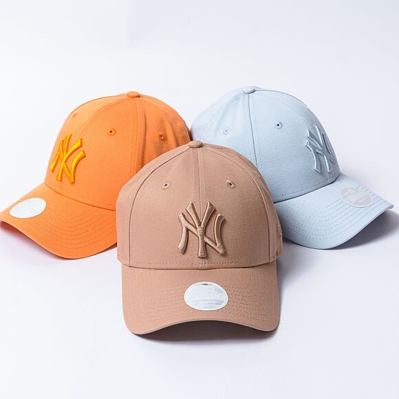 Damen Kappe New Era - 9FORTY League Essential - NY Yankees - Camel