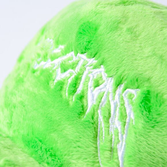 Kappe Reflection Luxury Fuzzy Trucker Grinch Green