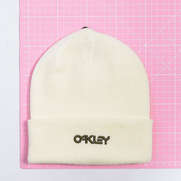 Mütze Oakley B1B Logo Beanie Arctic White