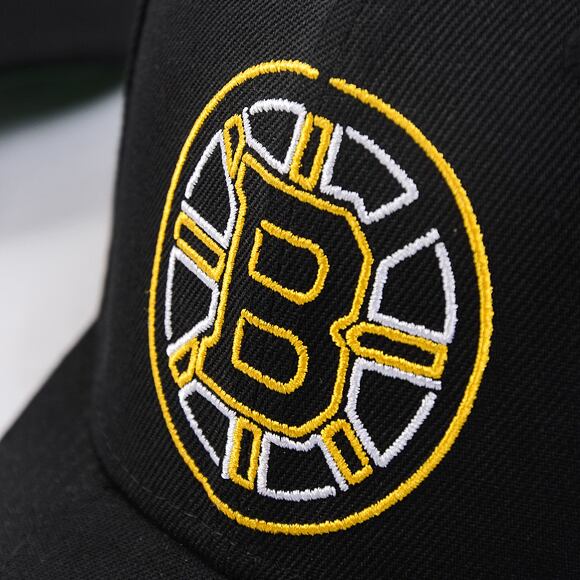 Kappe Mitchell & Ness - Neon Logo Pro Snapback - Boston Bruins - Black