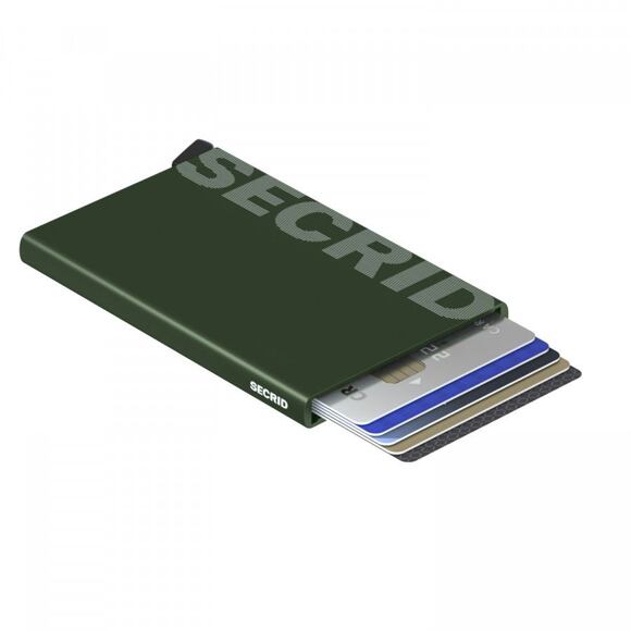 Geldbörse Secrid Cardprotector Laser - Logo Green
