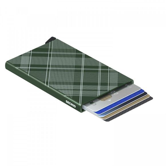 Geldbörse Secrid Cardprotector Laser - Tartan Green