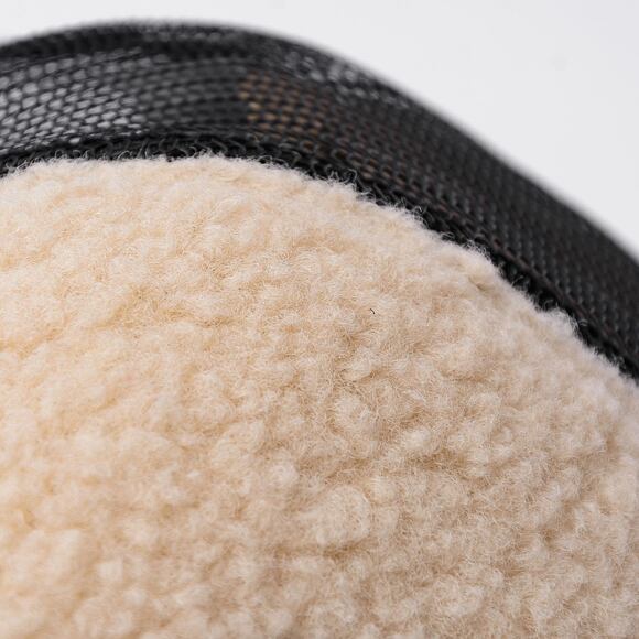 Kappe Von Dutch - Trucker Newark - Teddy/ Pu - Black/Cream