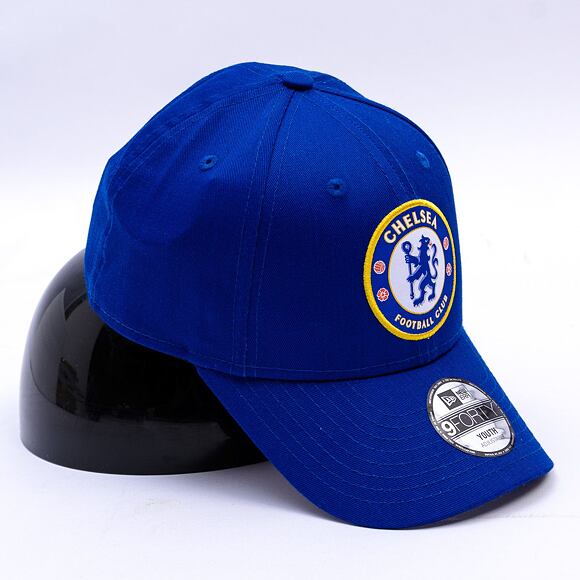 Kinder Kappe New Era - Core 9FORTY - Chelsea FC Lion Crest - Calming Blue