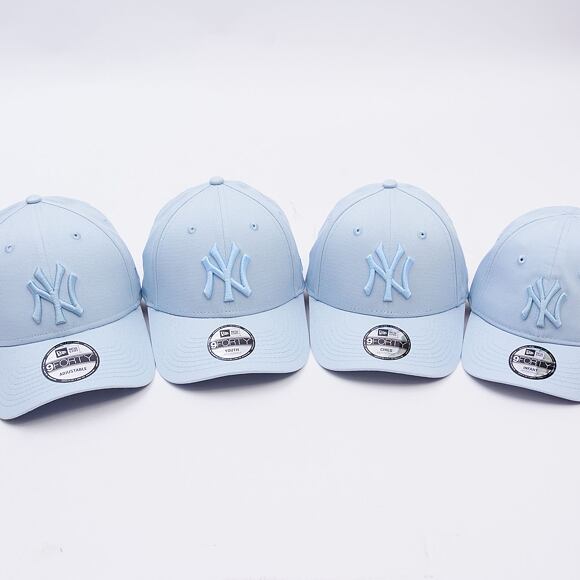 Kappe New Era - MLB Essential 9FORTY - NY Yankees - Pastel Blue