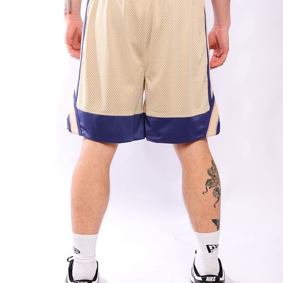 Shorts New Era - Oversized Mesh Shorts - Stone