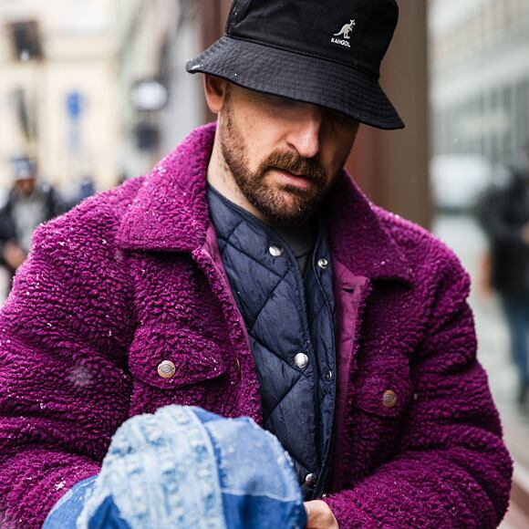 Hut Kangol - Washed Bucket - Black