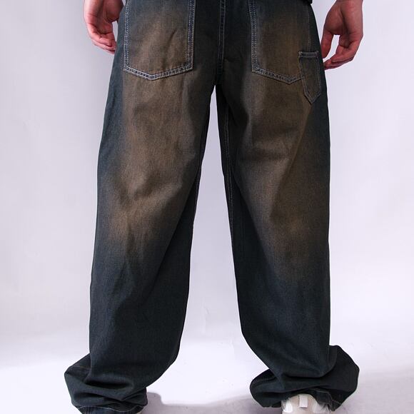 Hose Karl Kani - Og Distress Relaxed Baggy - dark blue