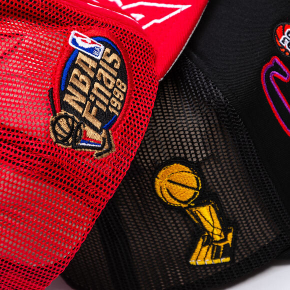 Kappe Mitchell & Ness - NBA Big Champ Trucker - Toronto Raptors - Black