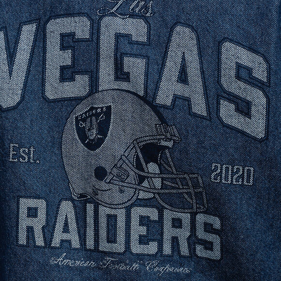 Jacke New Era - NFL Denim Jacket - Las Vegas Raiders - Rich Denim
