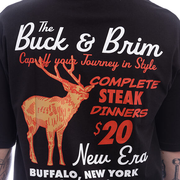 T-Shirt New Era - Wild Graphic Tee - Black