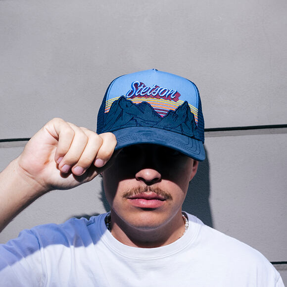 Kappe Stetson - Trucker Cap Mountain Mist - 23