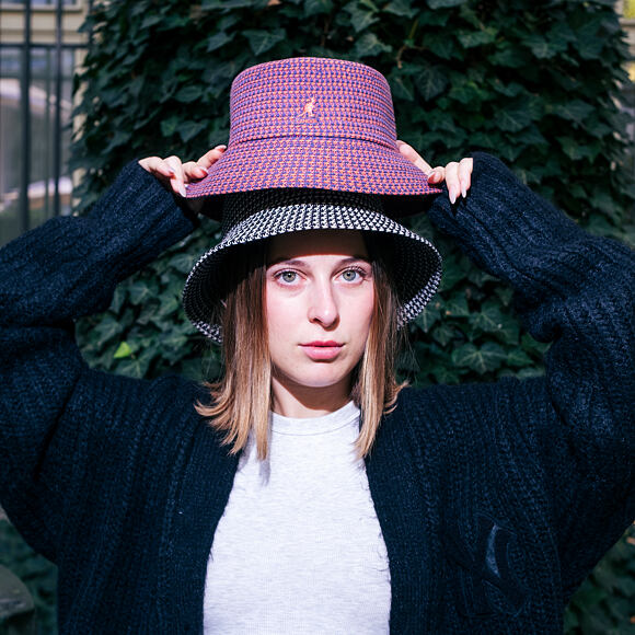 Kangol - Grid Knit Bucket - Hazy Indigo