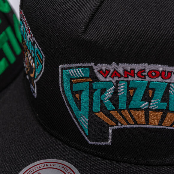 Kappe Mitchell & Ness - NBA Busted Pro HWC - Vancouver Grizzlies - Black