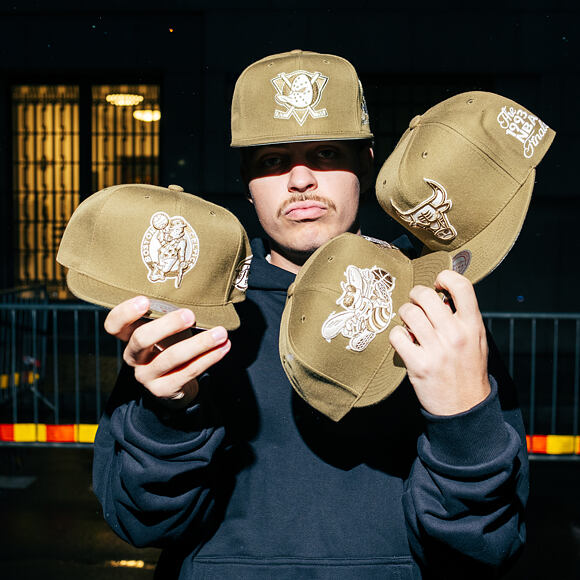 Kappe Mitchell & Ness - NBA Fashion Basic Snapback Hwc - Charlotte Hornets - Olive