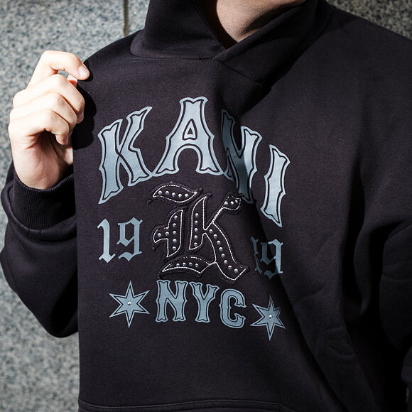 Sweatshirt Karl Kani - Kani Western Os Hoodie - Black