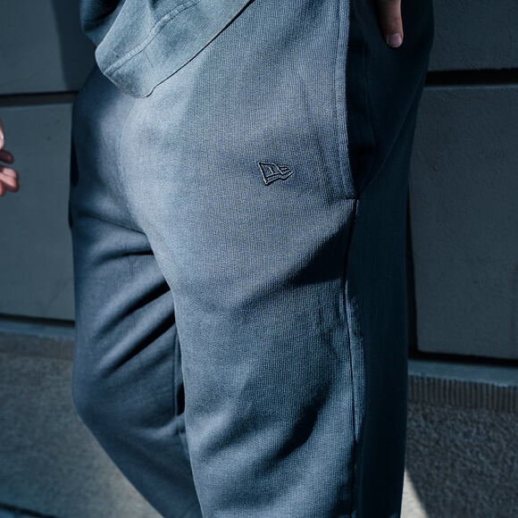 Hose New Era - Branded Washed Straight Sweatpants - Black