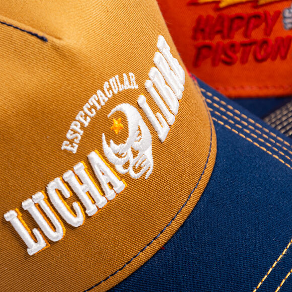 Kappe Stetson - Trucker Cap Lucha Libre by JJ Hats - Navy/Orche