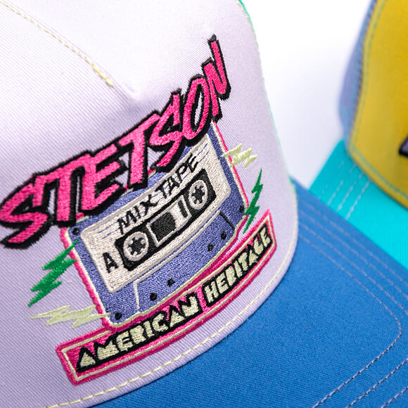 Kappe Stetson - Trucker Cap - - Mix Tape - 28