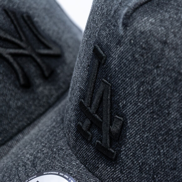 Kappe New Era - MLB Denim 9FORTY A-Frame - LA Dodgers - Black