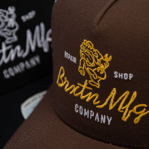 Kappe Brixton - Tolman MP Trucker - Pinecone Brown/White