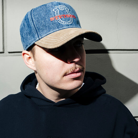 Kappe Stetson - Trucker Cap - Denim Western - 26