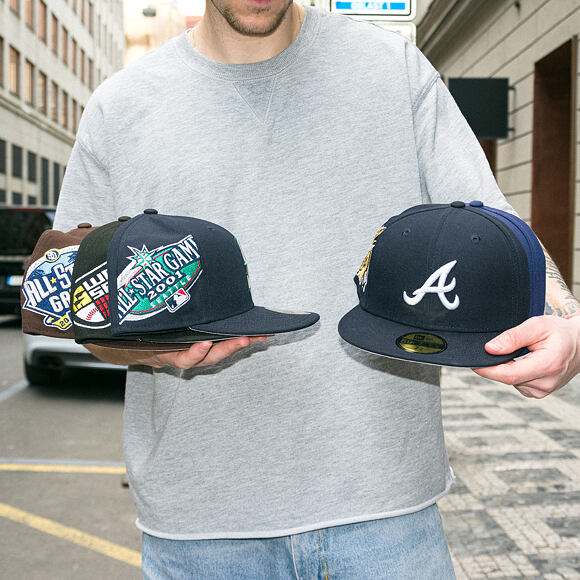 Kappe New Era - MLB Hidden Hit 59FIFTY - Atlanta Braves - Team Color
