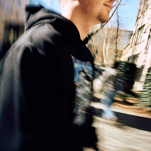 Pullover Cyborg Hoodie (Black Wash)