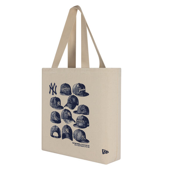 Tasche New Era - MLB Graphic Heavy Tote Bag - NY Yankees - Ivory