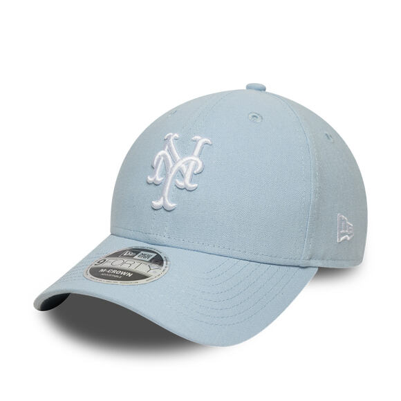 Kappe New Era - MLB Linen 9FORTY M-CROWN - NY Mets - Sky Blue