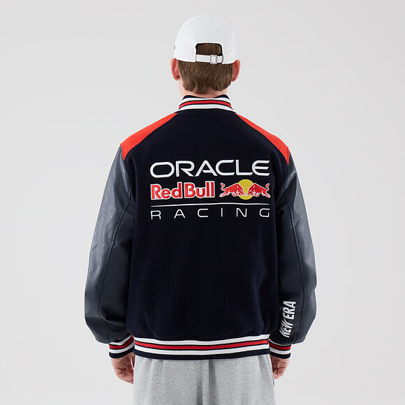 Jacke New Era - F1 Wordmark Varsity Jacket - RED BULL F1 - Navy Blue