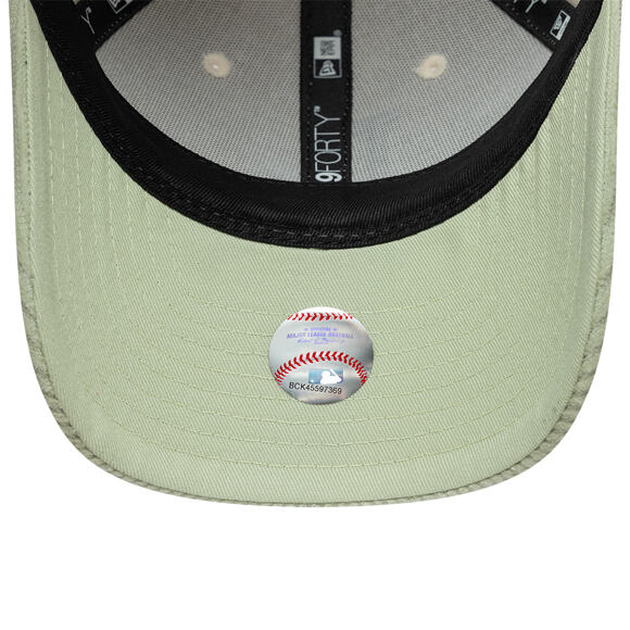 Kinder Kappe New Era - MLB Cord 9FORTY M-CROWN - LA Dodgers - Cream / Soft Grass