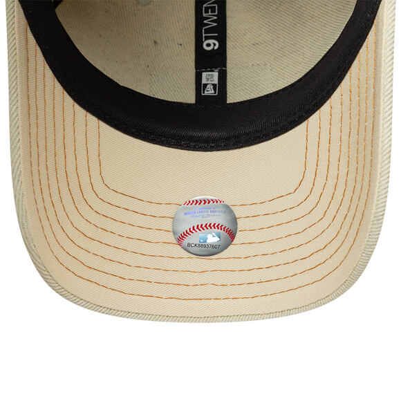 Damen Kappe New Era - MLB Denim 9TWENTY - NY Yankees - Cream