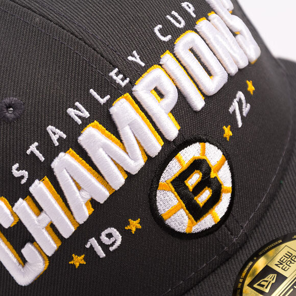 Kappe New Era - NHL 2026 Champion VC 59FIFTY - Boston Bruins - Graphite