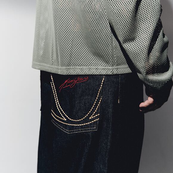 Langarm-T-Shirt Karl Kani - Stencil Mesh Boxy Longsleeve