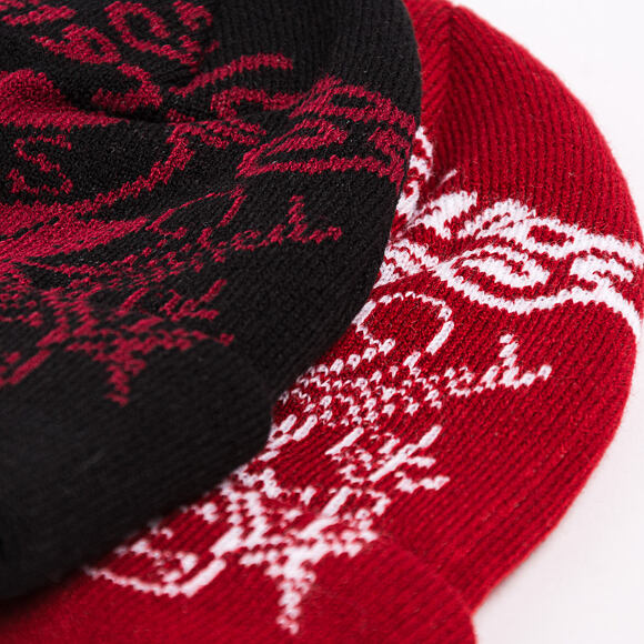 Mütze Ed Hardy - Unisex Love Kills Slowly Foldover Beanie - Black