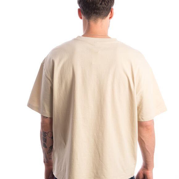 T-Shirt Urban Classic Cropped Oversize Tee sand