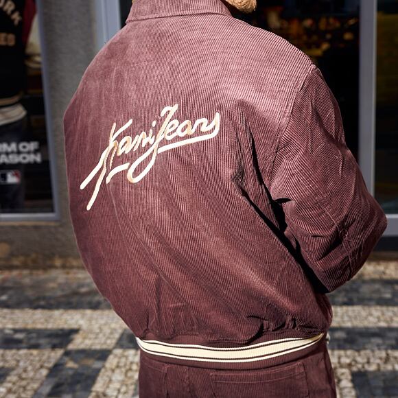 Jacke Karl Kani - Kani Jeans Corduroy Oversized College Jacket - Brown