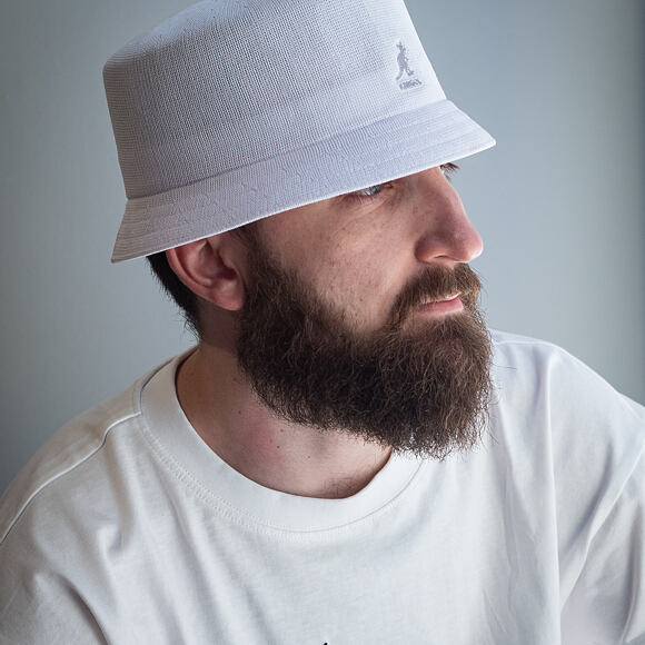 Hut Kangol Tropic Bin White