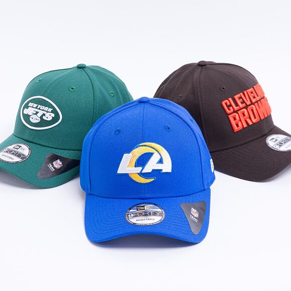 Kappe New Era 9FORTY NFL The League 2020 Los Angeles Rams Strapback Team Color