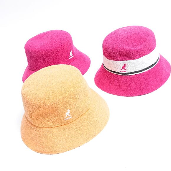 Hut Kangol Bermuda Stripe Bucket K3326ST-EP600 Electric Pink