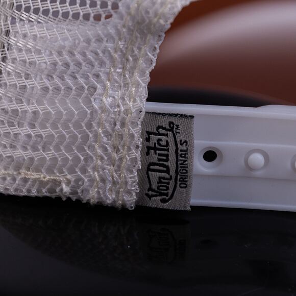 Kappe Von Dutch Trucker Boston Peach/White