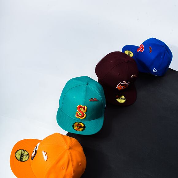 Kappe New Era 59FIFTY MLB Retro Pin Pack Philadelphia Phillies Cooperstown Team Color